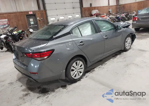 2020 Nissan Sentra S Xtronic Cvt из США, поврежденный, VIN 3N1AB8BV8LY264005